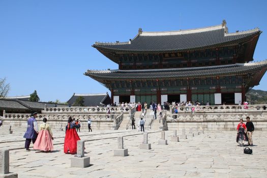 palace, travel, republic of korea
